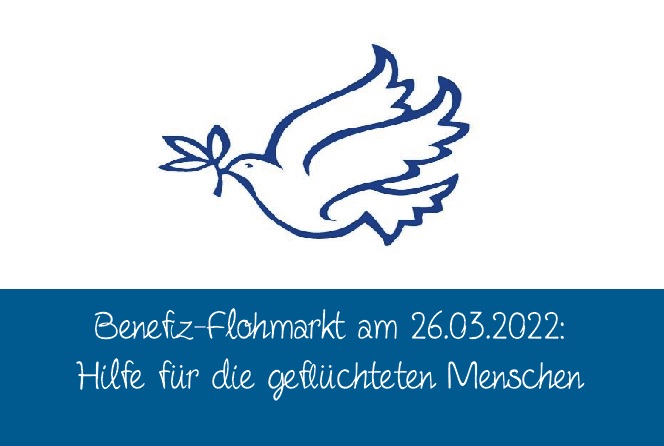 Einladung zum Benefizflohmarkt am 26.3.2022