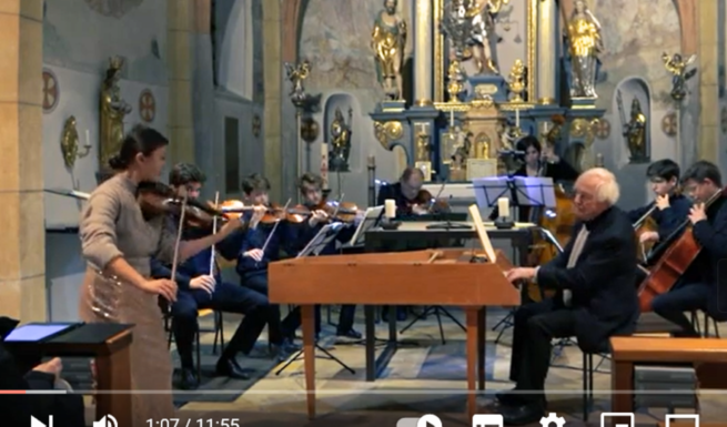 Spendenkonzert für Helfende Hände, gespielt u.a. von Musiker:innen der Münchner Philharmoniker.